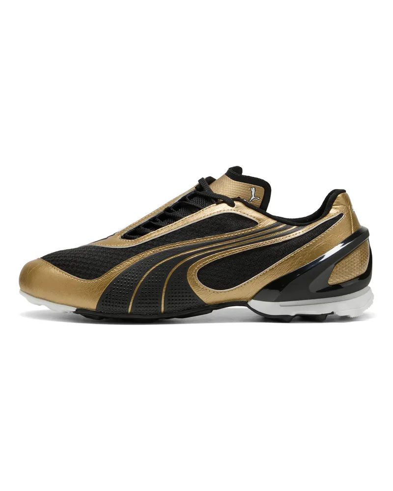 Puma V-S1 Metallisch Sneakers Unisex, Schuhe Gold