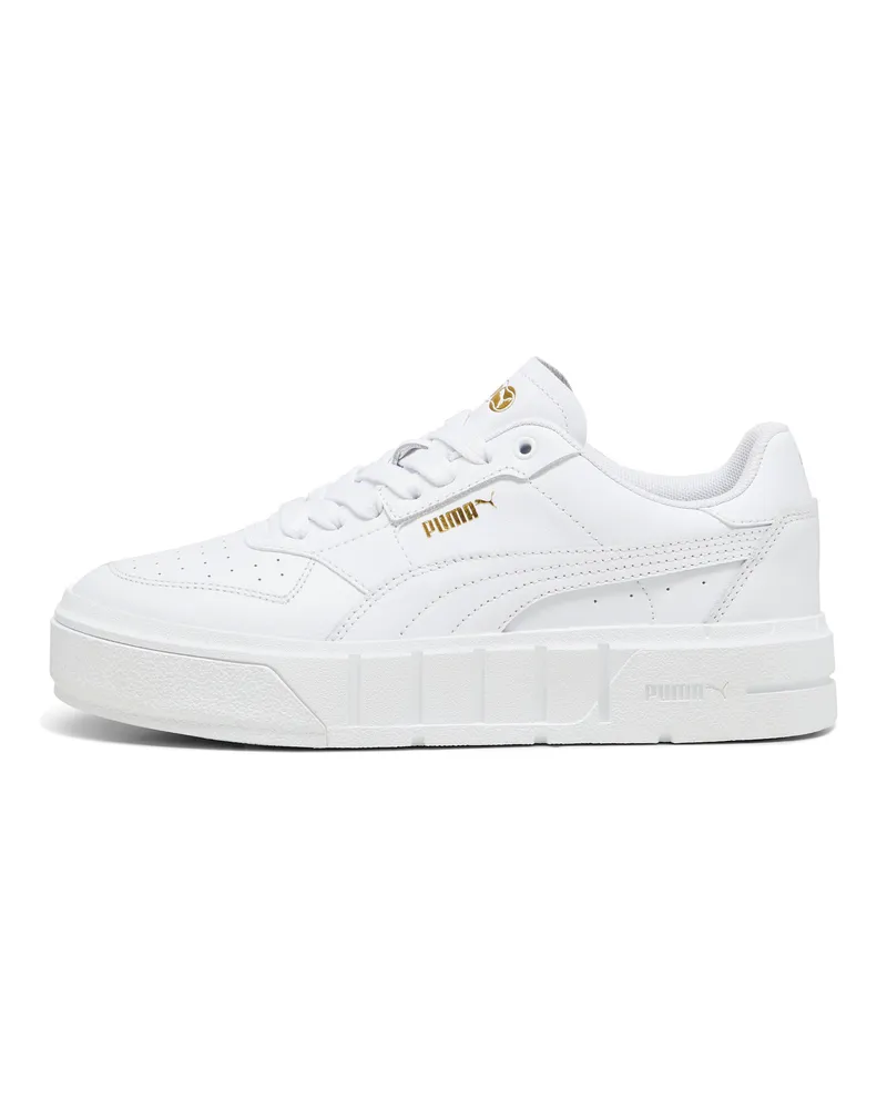 Puma Cali Court Leather Sneakers Damen, Schuhe, Weiß Weiß