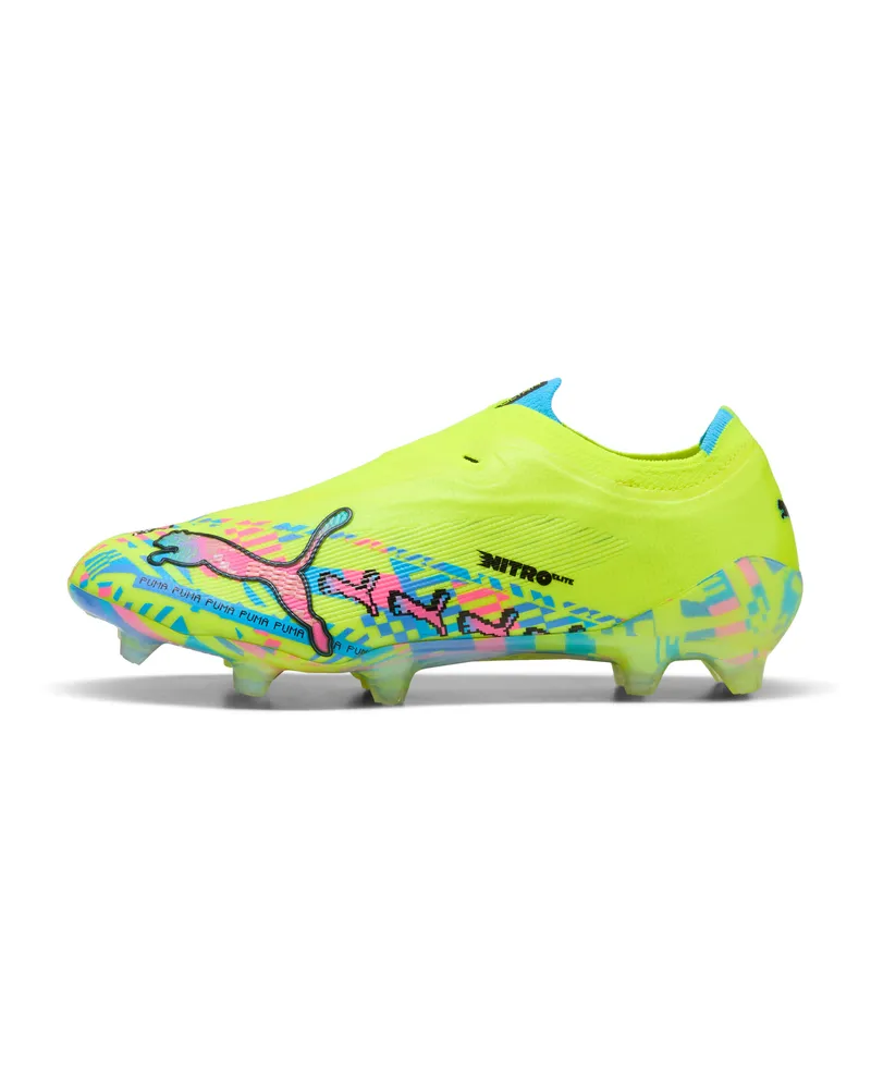 Puma ULTRA NITRO™ 7 ULTIMATE ADVANCED LEVEL FG Fußballschuhe ohne Schnürung Unisex, Schuhe, Weiß Weiß