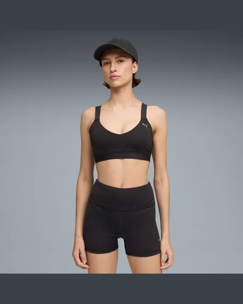 Puma SHAPE Trainings-BH, Kleidung, Schwarz Schwarz