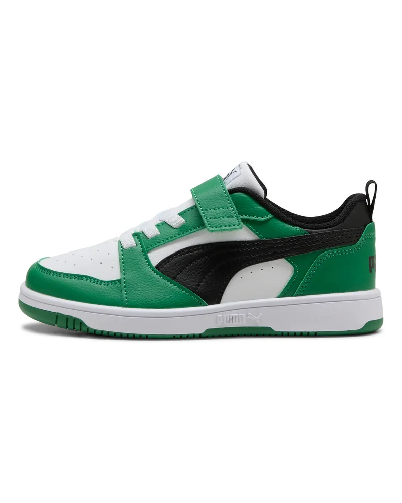 Puma Rebound V6 Lo Sneakers Kinder, Schuhe, Weiß Weiß
