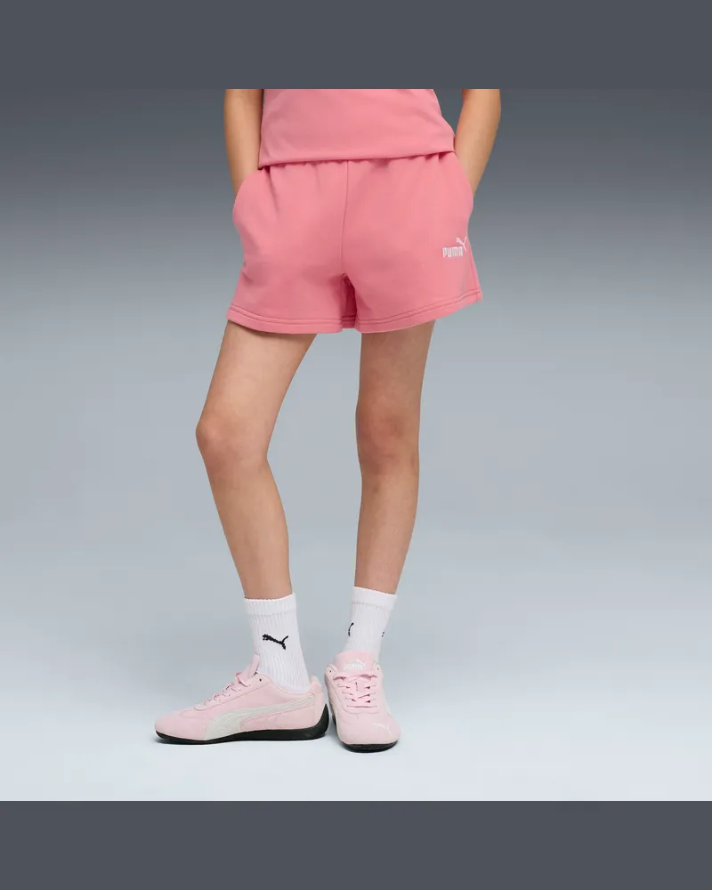 Puma ESS Small No. 1 Logo Shorts Teenager, Accessoires, Rosa Rosa