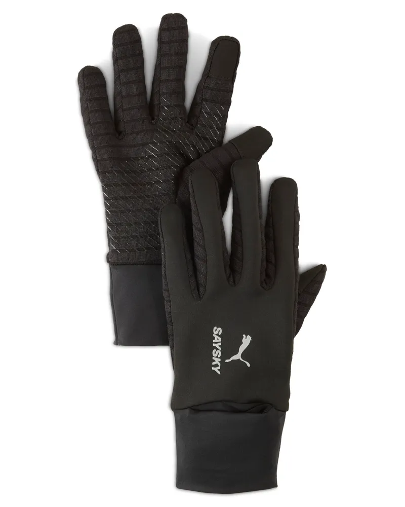 Puma x SAYSKY Storm Shield Fingerhandschuhe Unisex, Accessoires, Schwarz Schwarz