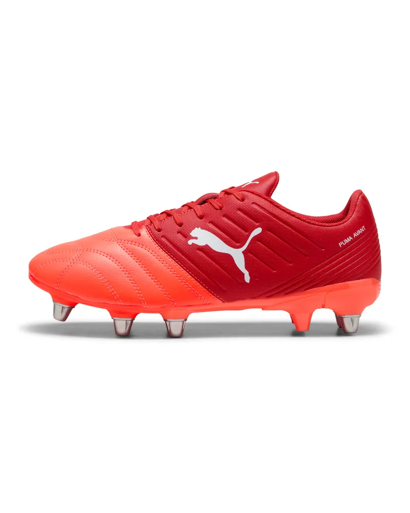 Puma Avant Rugbyschuhe Herren, Schuhe, Rot Rot