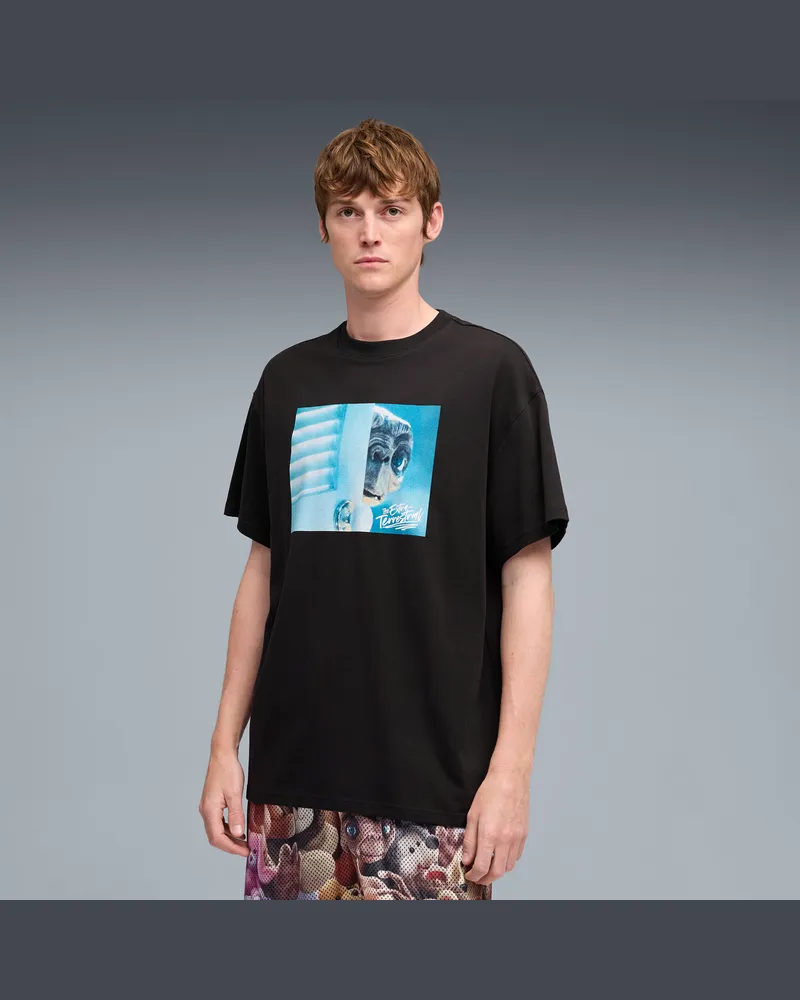 Puma x E.T. II Basketballshirt Herren, Kleidung, Schwarz Schwarz