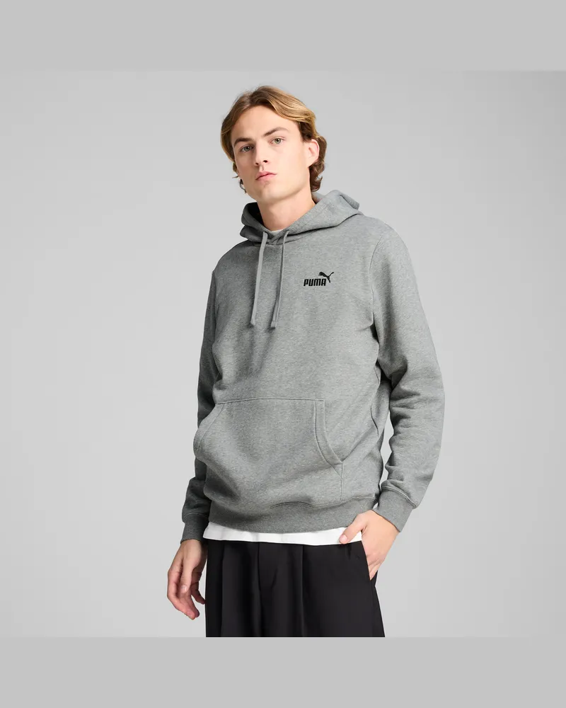 Puma Essentials Small No. 1 Logo Hoodie Herren, Kleidung, Grau Grau