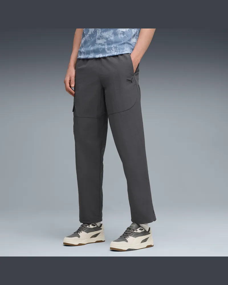 Puma TECH Better Gewebte Hose Herren, Accessoires, Grau Grau
