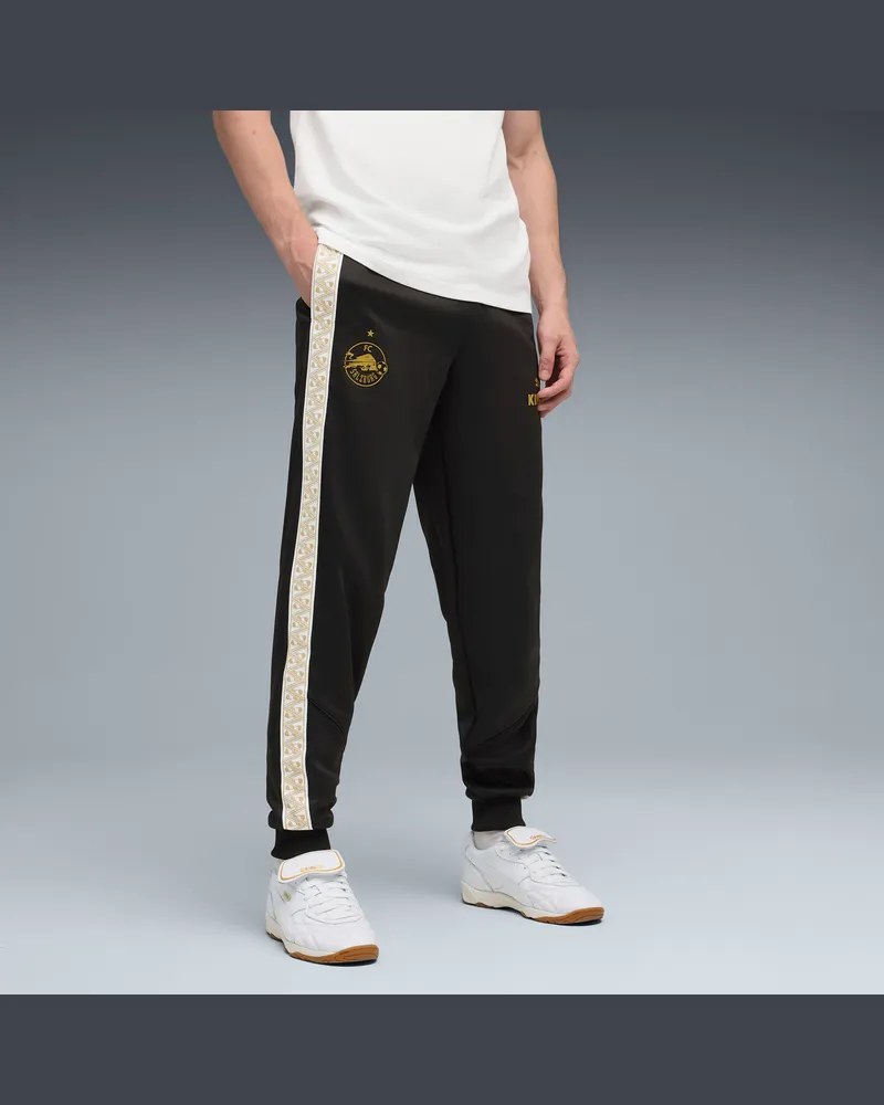Puma FC Rot Bull Salzburg KING Anthem Hose Herren, Kleidung, Schwarz Schwarz