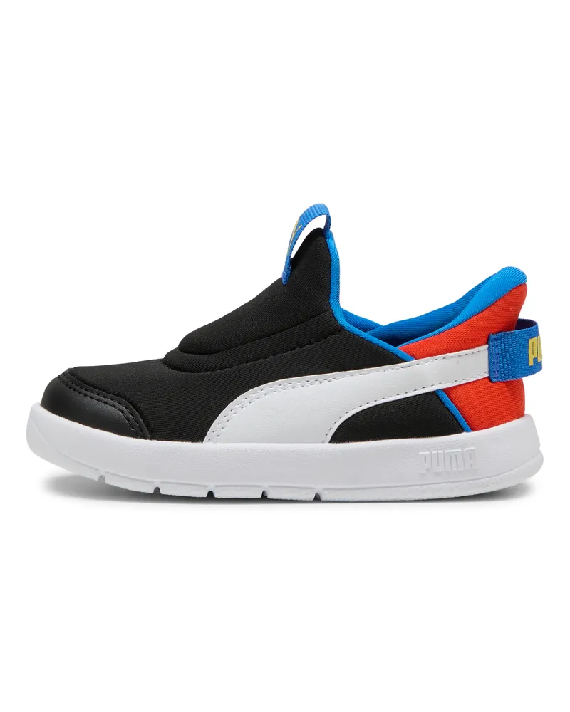 Puma Courtflex v3 SLIPTECH™ Sneakers Baby, Schuhe, Schwarz Schwarz