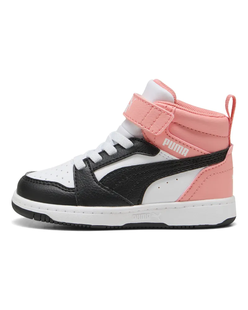 Puma Rebound V6 Mid Sneakers Baby, Schuhe, Weiß Weiß