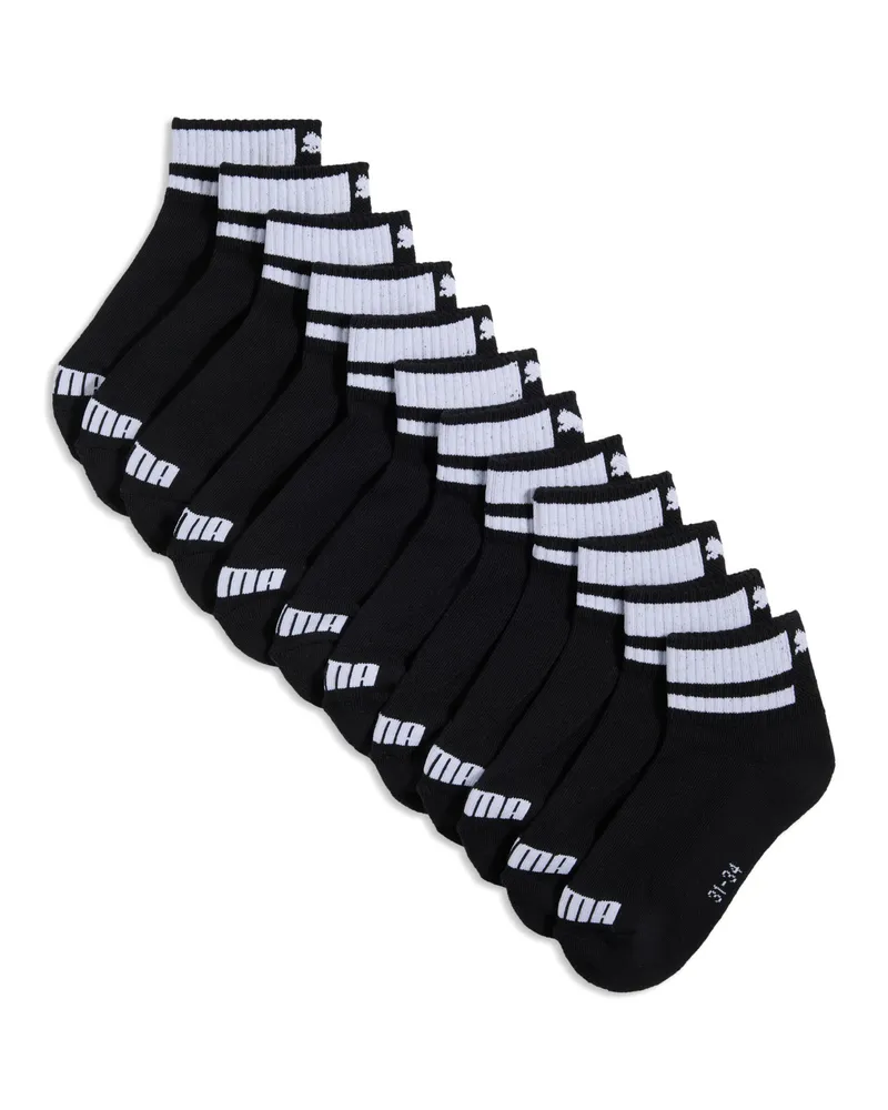 Puma Sportsocken Teenager (6er-Pack), Accessoires, Schwarz Schwarz