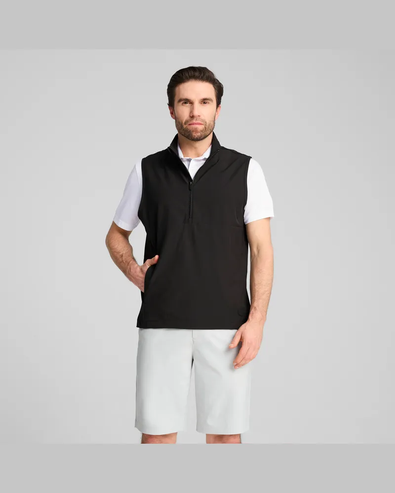 Puma Ripguard Golfweste Herren, Kleidung, Schwarz Schwarz