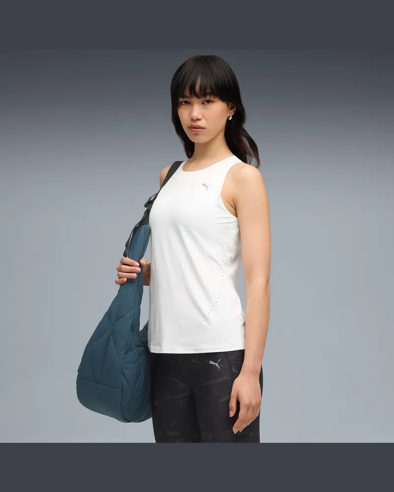 Puma RUN CLOUDSPUN Lauftanktop Damen, Kleidung, WeiÃŸ Weiãÿ