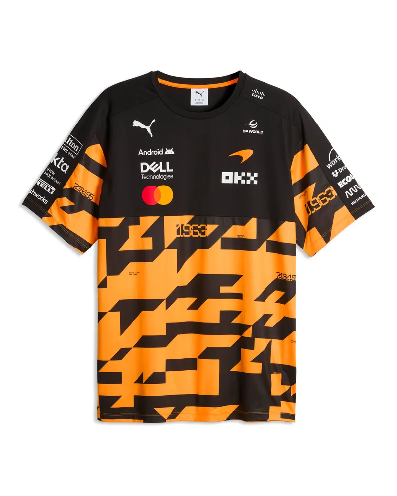 Puma x McLAREN RACING 1000th GP Replica T-Shirt Herren, Accessoires Orange