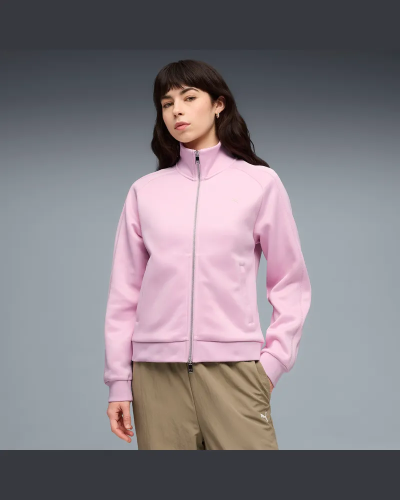 Puma T7 Trainingsjacke Damen, Kleidung, Rosa Rosa