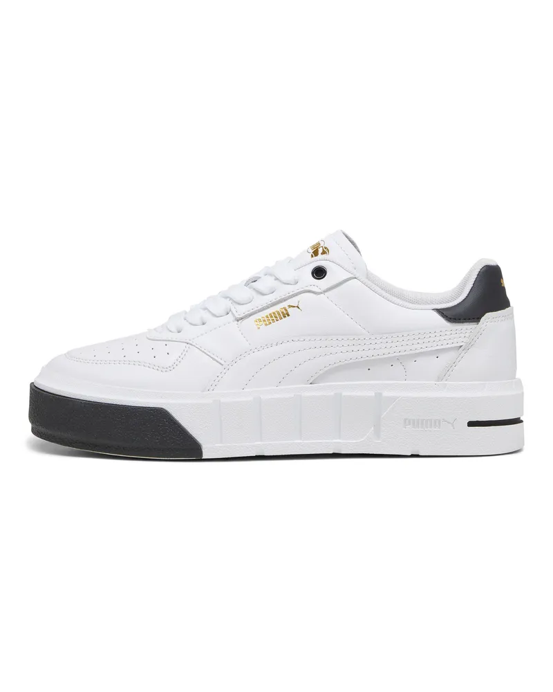 Puma Cali Court Leather Sneakers Damen, Schuhe, Weiß Weiß