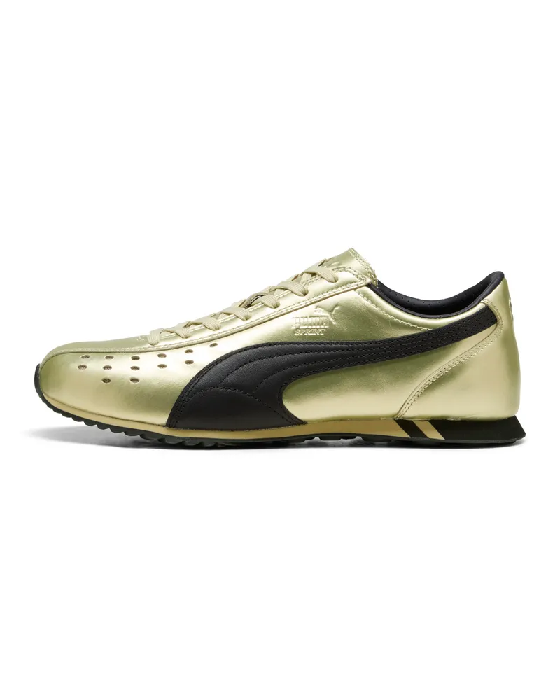 Puma Sprint Metallisch Sneakers Unisex, Schuhe Gold