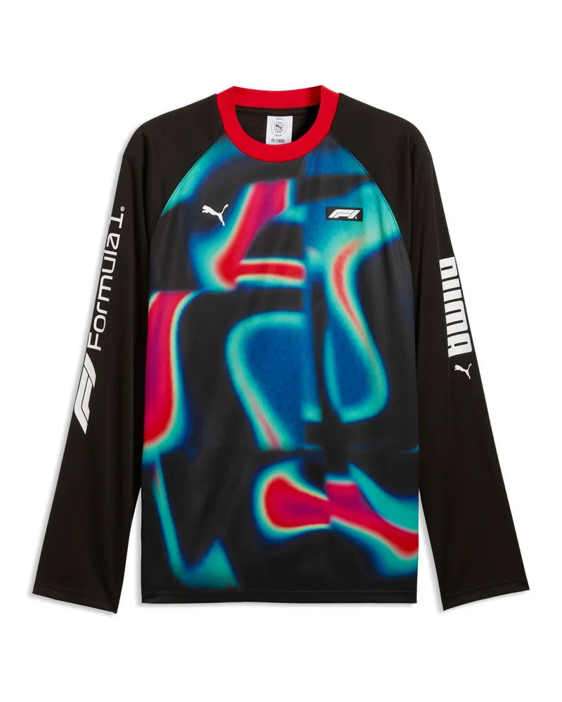 Puma F1® Lifestyle Vegas Langarmshirt Herren, Accessoires, Rot Rot