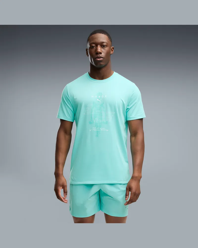 Puma x HYROX CLOUDSPUN ThermoAdapt T-Shirt Herren, Accessoires, Grün Grün