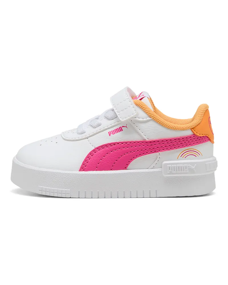 Puma Jola Colorful Rainbow Sneakers Kleinkinder, Schuhe, Weiß Weiß
