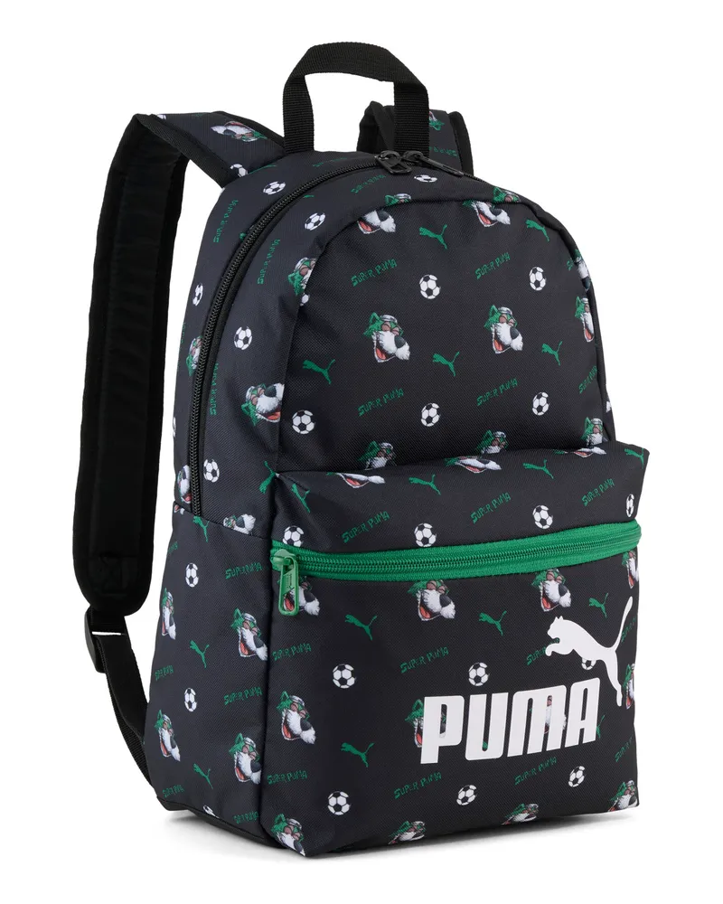 Puma Phase Super PUMA 13 l Kleiner Rucksack Kinder, Accessoires, Schwarz Schwarz
