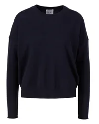 ALLUDE Cashmere-Pullover Marineblau Blau