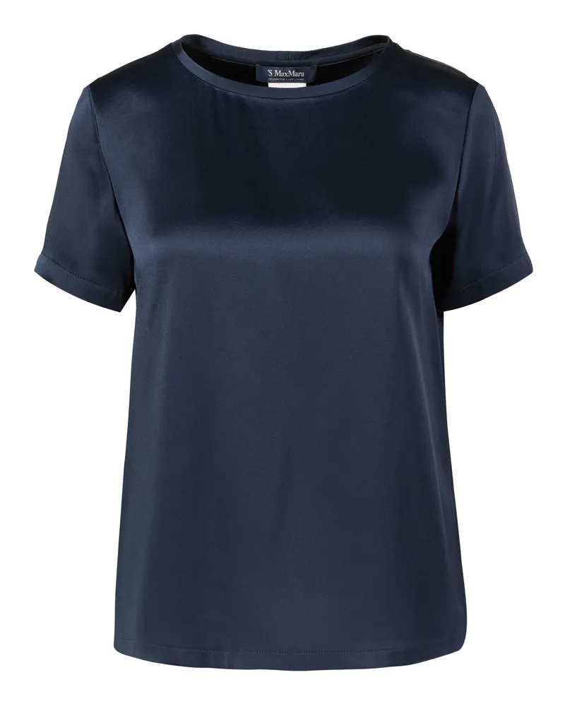 Max Mara T-Shirt 'Rebecca' Marineblau Blau