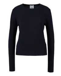 ALLUDE Cashmere-Pullover Marineblau Blau