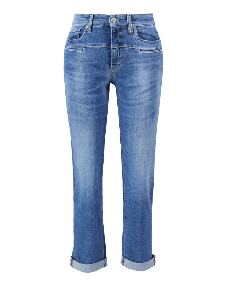 Cambio Straight Leg Cropped 'Pearlie Blau