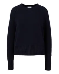 ALLUDE Woll-Cashmere-Pullover Marineblau Blau