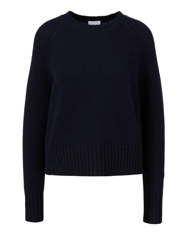 ALLUDE Woll-Cashmere-Pullover Marineblau Blau