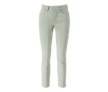 Slim-Fit Jeans 'Piper Short Colored' Hellgrün