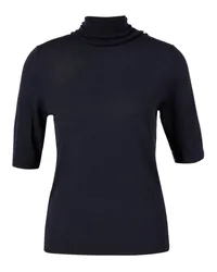 ALLUDE Rollkragenpullover aus Wolle Marineblau Blau