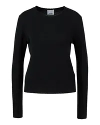 ALLUDE Cashmere-Pullover Schwarz