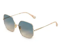Sonnenbrille 'Joni' Blau/Gold