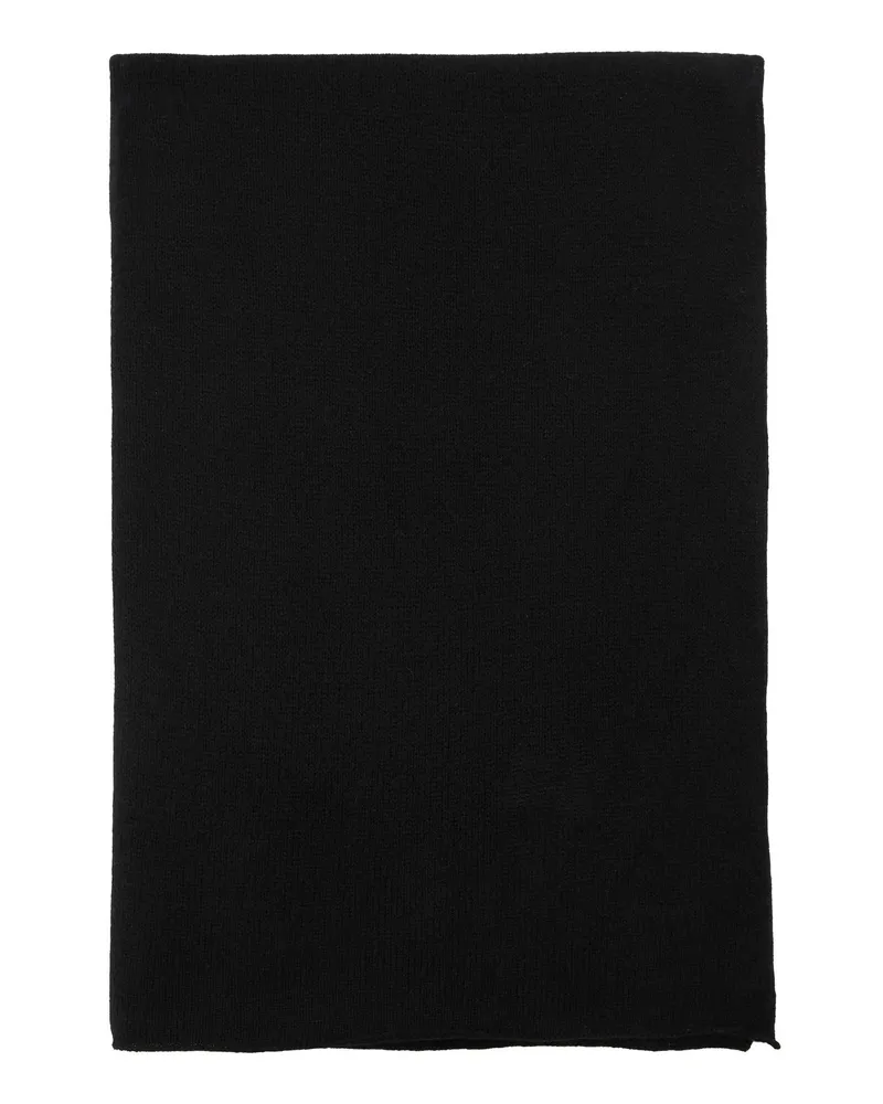 ALLUDE Cashmere-Schal Schwarz