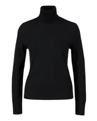 ALLUDE Rollkragenpullover Schwarz