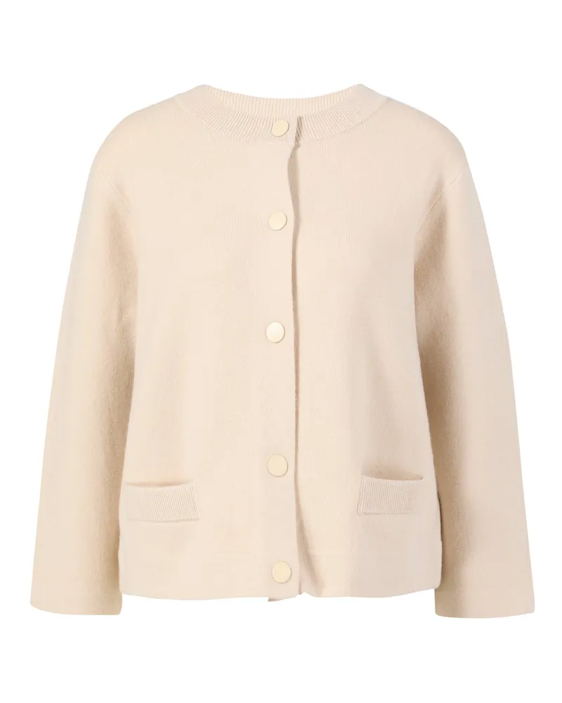 Vince Strickjacke mit Cashmere-Anteil Beige