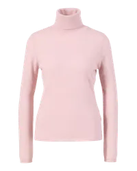 ALLUDE Rollkragenpullover aus Cashmere Rosé