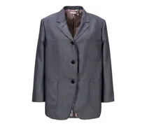 Woll-Mohair-Blazer 'Sack Jacket