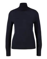 ALLUDE Rollkragenpullover Marineblau Blau