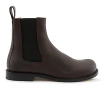 Loewe Chelsea Boots Dunkelbraun Braun