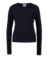 ALLUDE Cashmere-Pullover Marineblau Blau