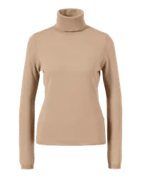 ALLUDE Rollkragenpullover aus Cashmere Braun