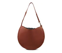 Schultertasche 'Large Mate Hobo Bag' Sepia Brown