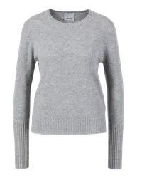 ALLUDE Cashmere-Pullover Grau