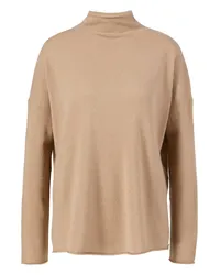 ALLUDE Woll-Cashmere-Pullover Braun