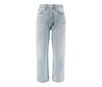 Straight-Leg Jeans '90's' in Hellblau