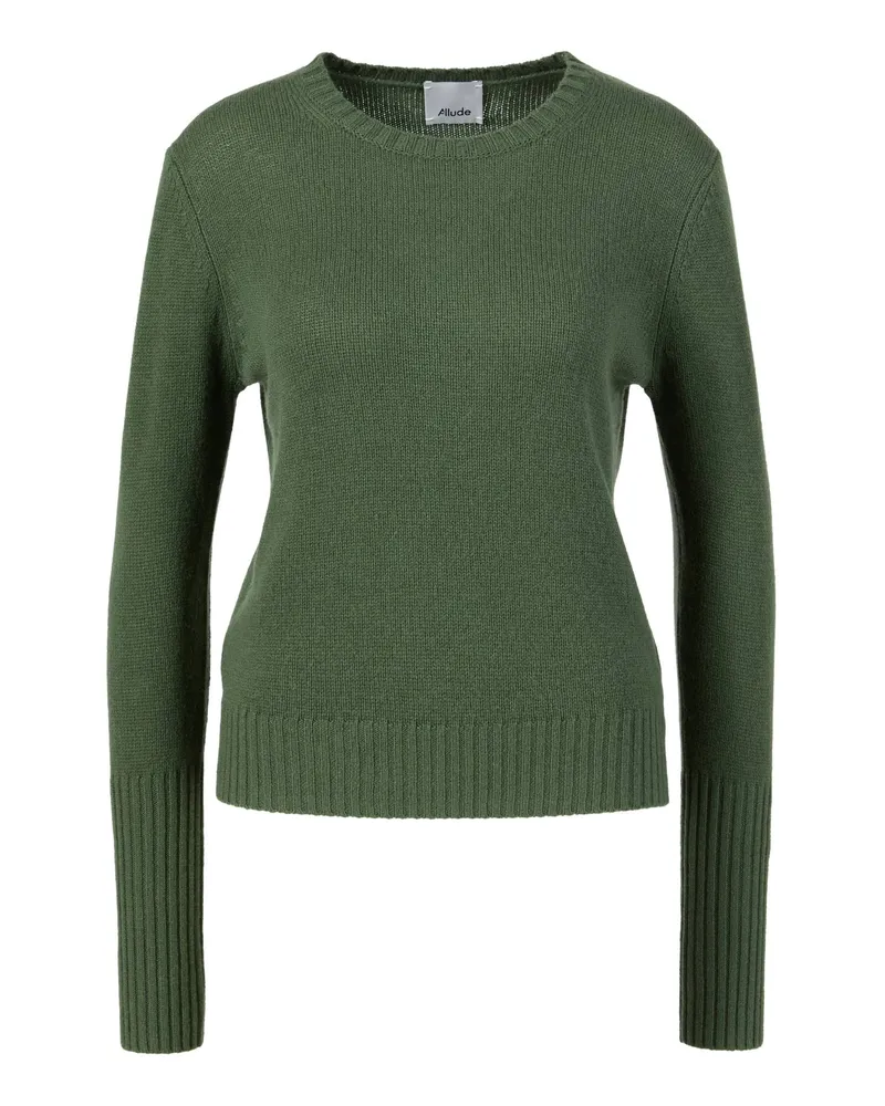 ALLUDE Cashmere Pullover GrüN