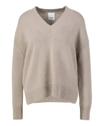 ALLUDE Cashmere-Pullover Beige